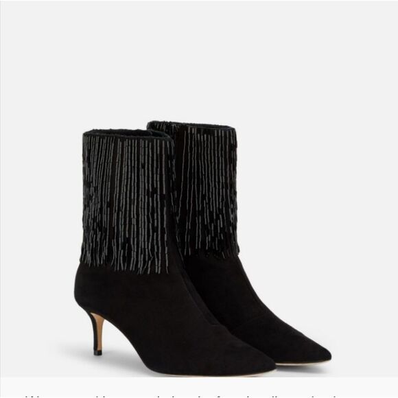 NWOT Christopher Kane Embroidered Ankle Boot. - Picture 1 of 4